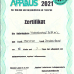 Applaus-2021-Zertifikat-Schule