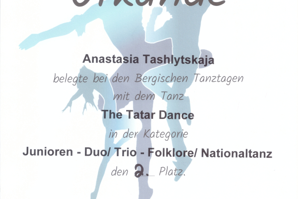 Bergische-Tanztage-2026-The-Tatar-Dance-2-Platz-Anastasia-Tashlytskaja